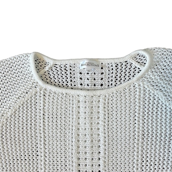 Northern Reflections Open Weave Knit Sweater - Size XL - Picture 3 of 6